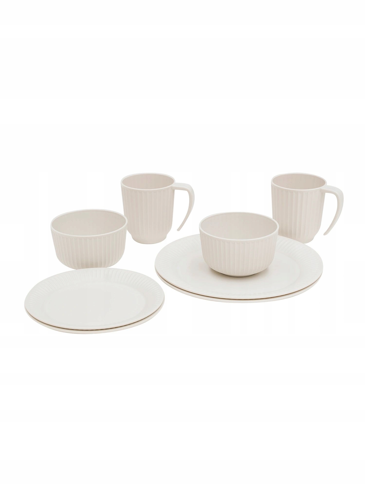 Turistické nádobí Outwell Delish 2 Person Dinner Set Sandstone