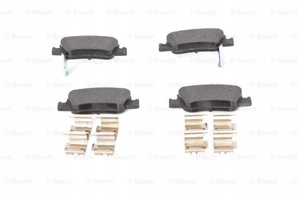0 986 - ТОРМОЗНЫЕ КОЛОДКИ ЗАДНИЕ BOSCH TOYOTA AURIS COROLLA
