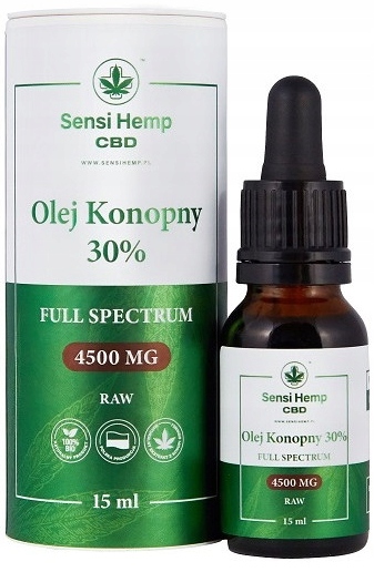 

Olejek Cbd 30% Raw 15ml Sensi Hemp