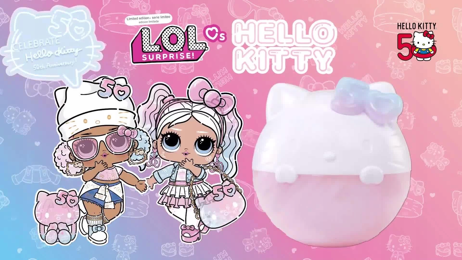 LOL SURPRISE HELLO KITTY KULA LALECZKA MISS PEARLY Efekty brak