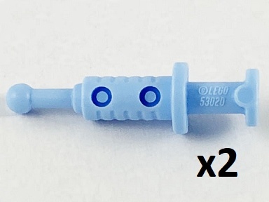 

Lego 53020 Strzykawka Jasny Niebieski 2 szt. Nowa
