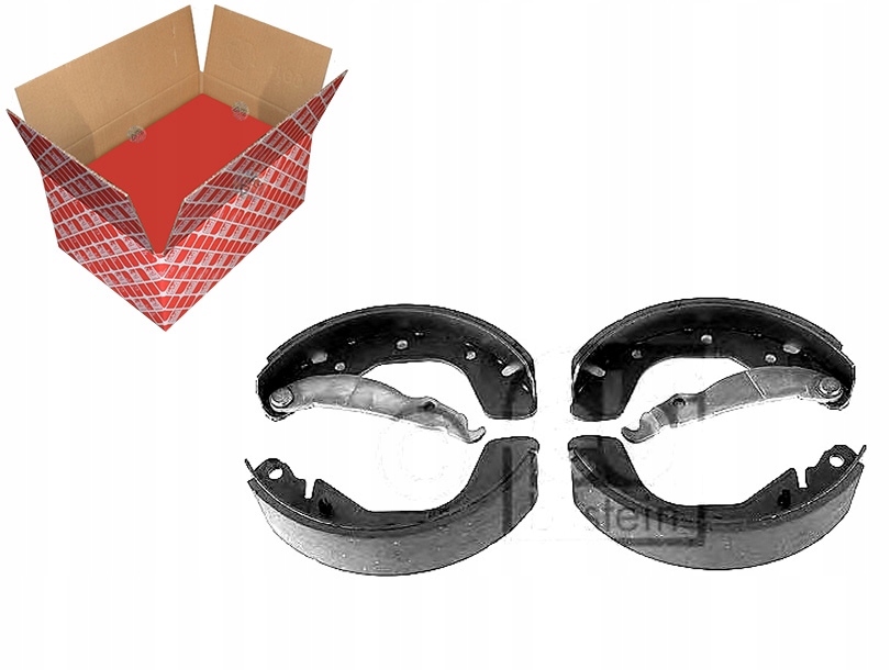 FEB17457 SZCZĘKI HAMULCOWE KPL. TYŁ OPEL ASTRA F,