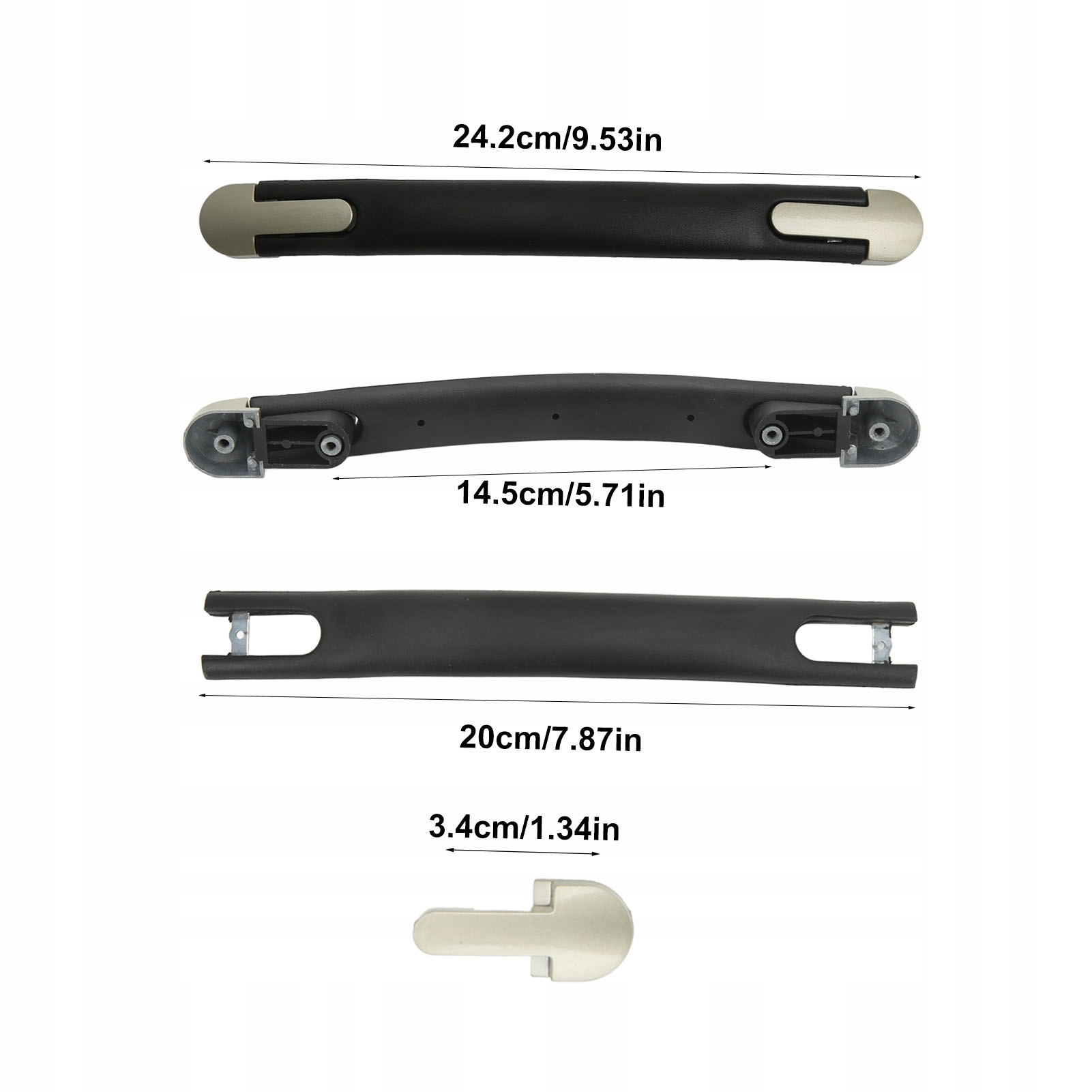 UCHWYT RĄCZKA CZĘŚĆ DO WALIZKI TORBY BAGAŻ CZĘŚC Model UCHWYT