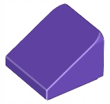 

Lego 54200 C purpurowy 1x1x2/3 skos serek Nowy 2sz