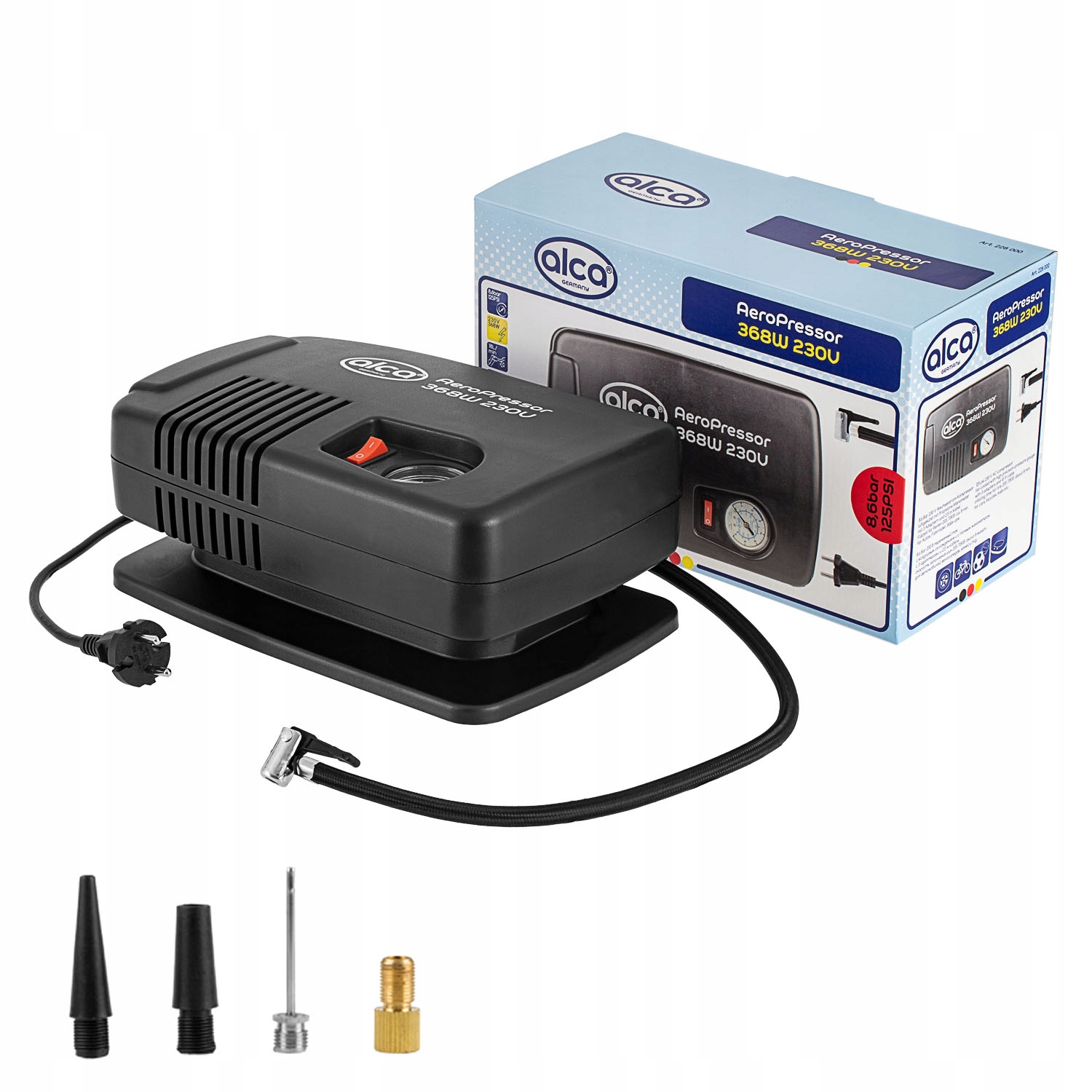 КОМПРЕССОР КОЛЕСА 230V 150 PSI ALCA