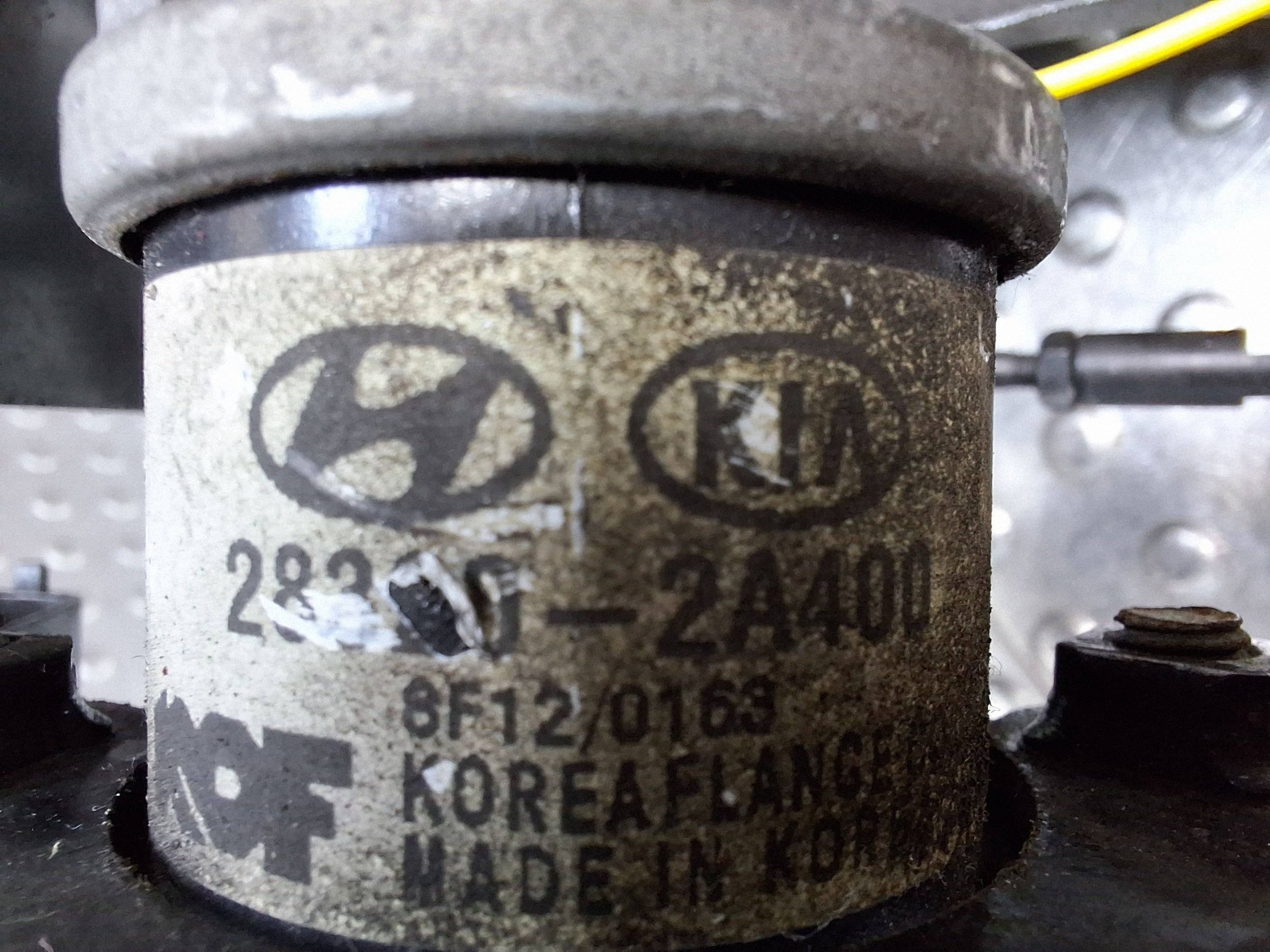 intake manifold regulator KLAP HYUNDAI i30 CEED 07-12 1.6 CRDi 28320-2A400