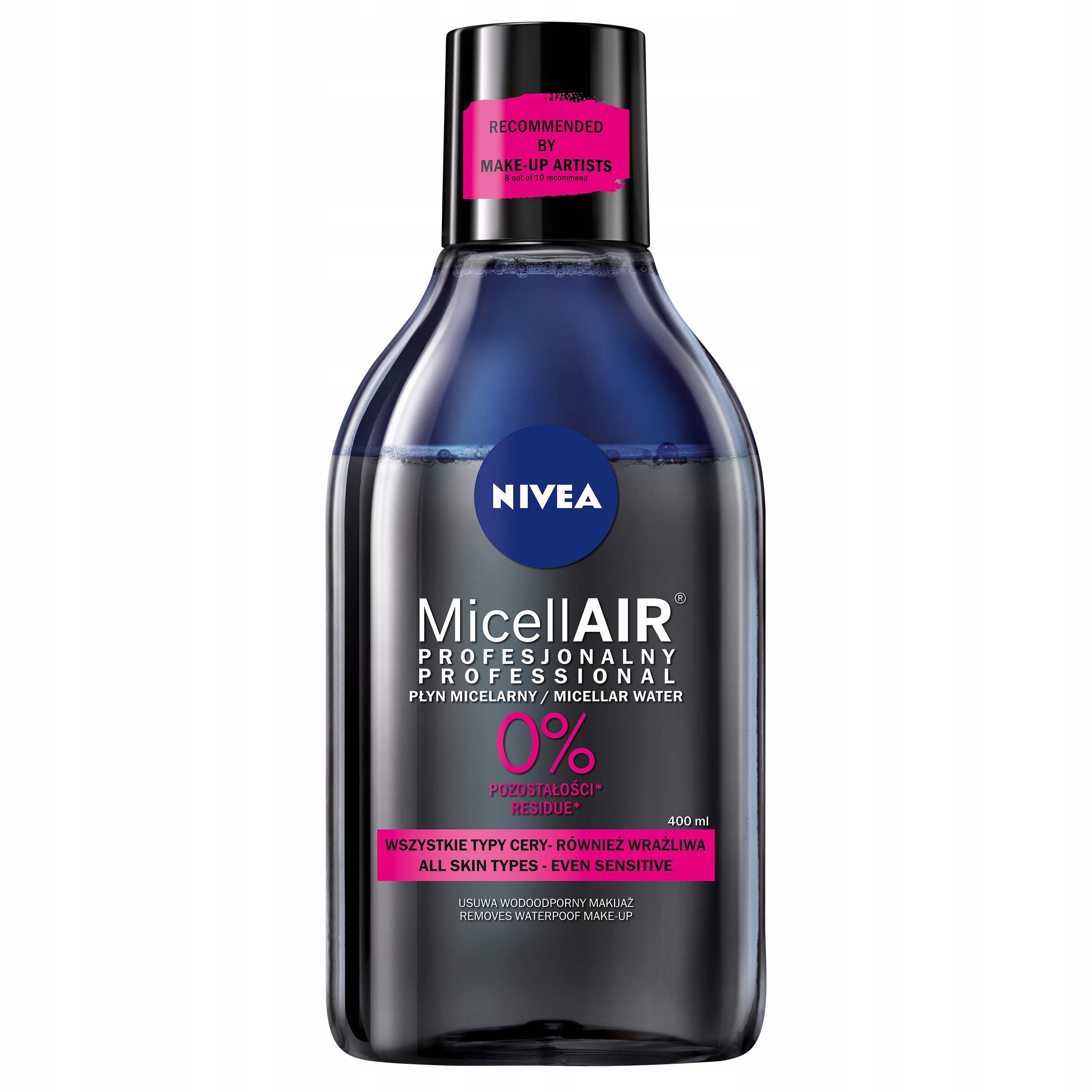 

Dwufazowy płyn micelarny Nivea do demakijażu 400ml