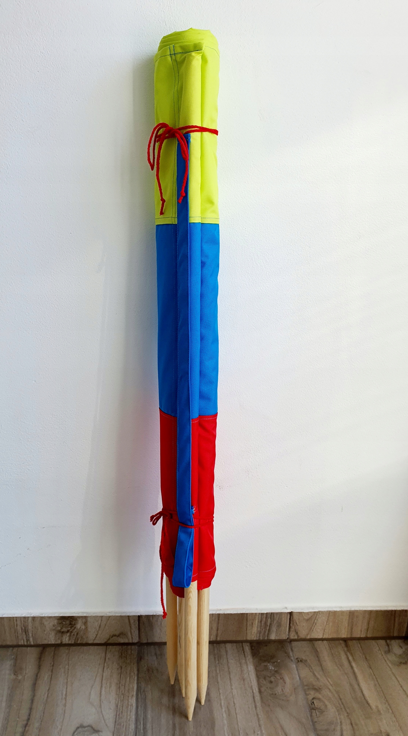 Parawan Plażowy 6 metrów kolorowy