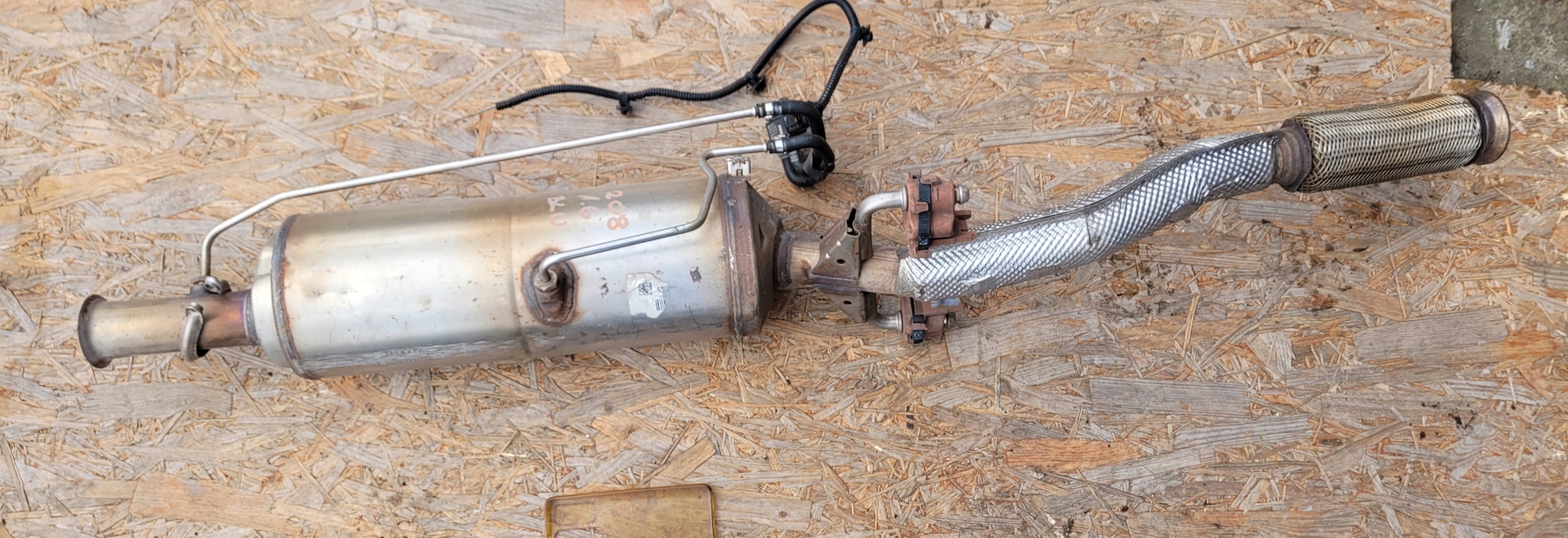 filter DPF FAP PSA PEUGEOT 208 a 1 1.6