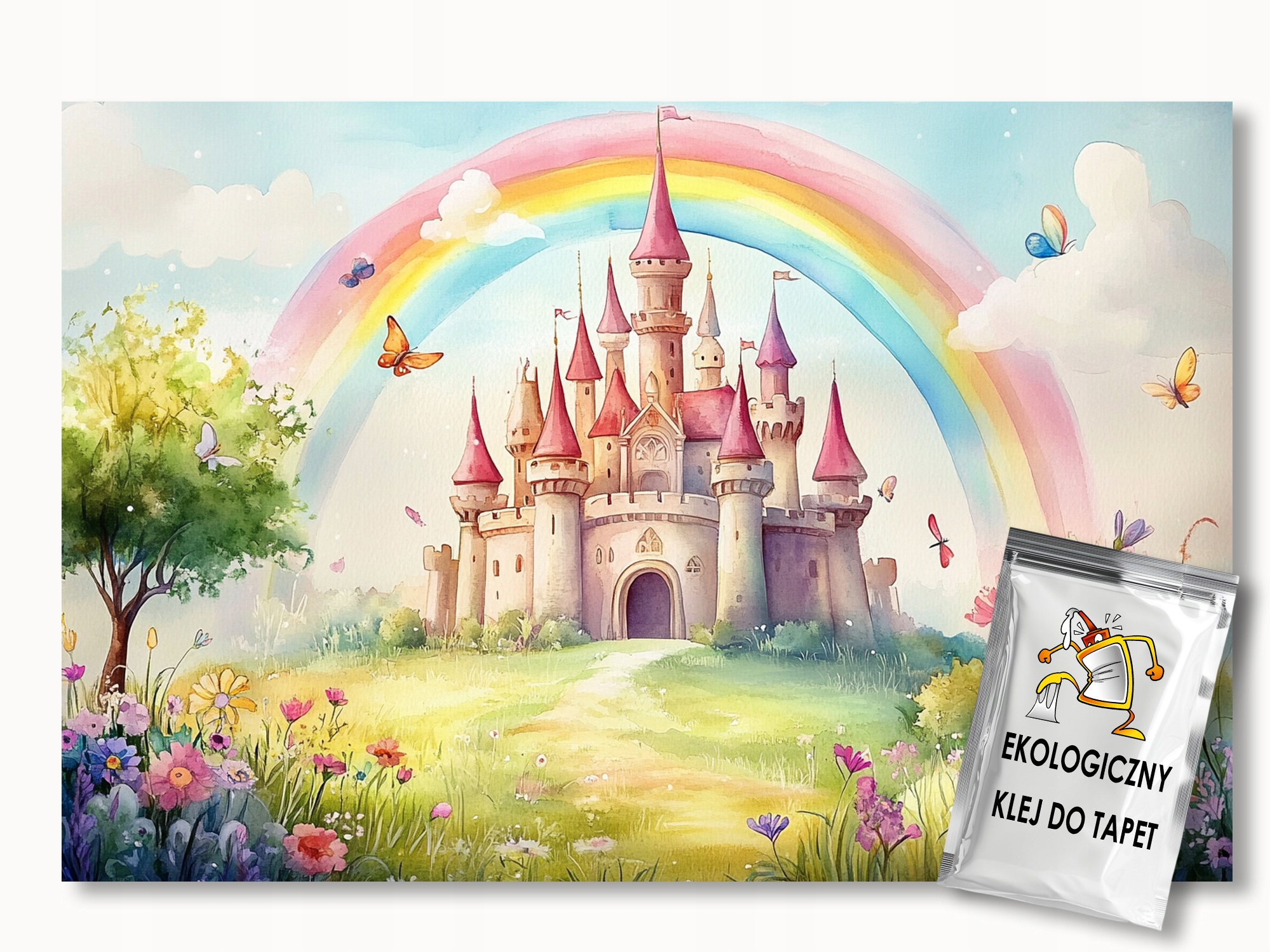 Fototapeta Flizelina Děti Zámek Palác Království Pohádka 200x140 155g