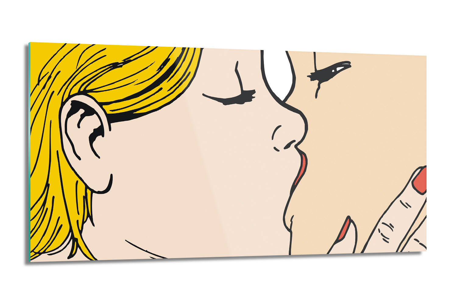 kuchynský panel lacobel Bozk pop art 100x50