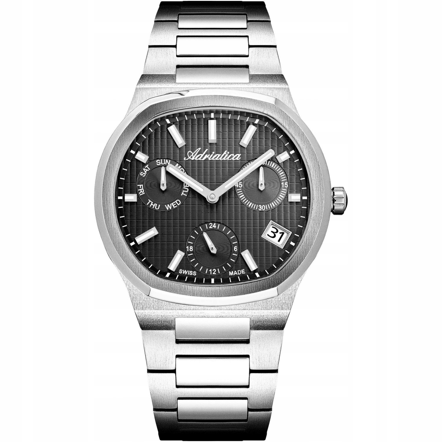 Pánské Hodinky Adriatica A8349.5116QF stříbrné