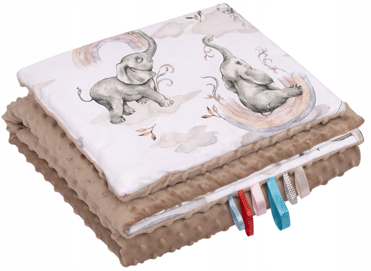 

Komplet Minky Kocyk 75x100cm Kołderka Poduszka
