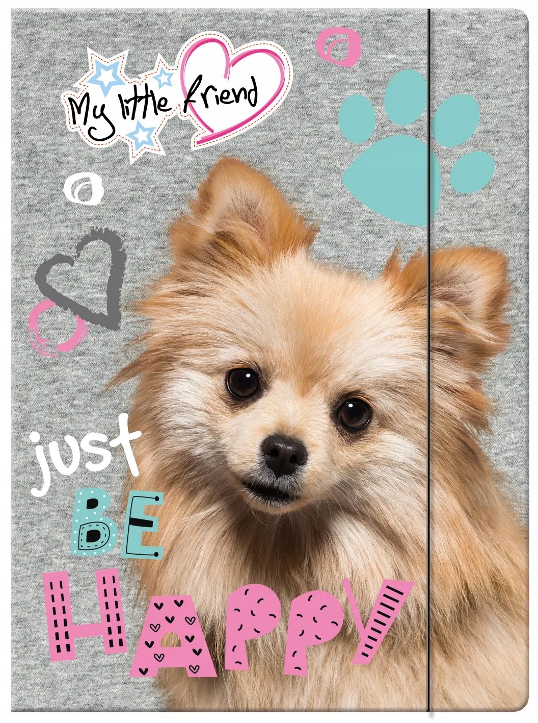 

Teczka z gumką A4 My Little Friend Piesek