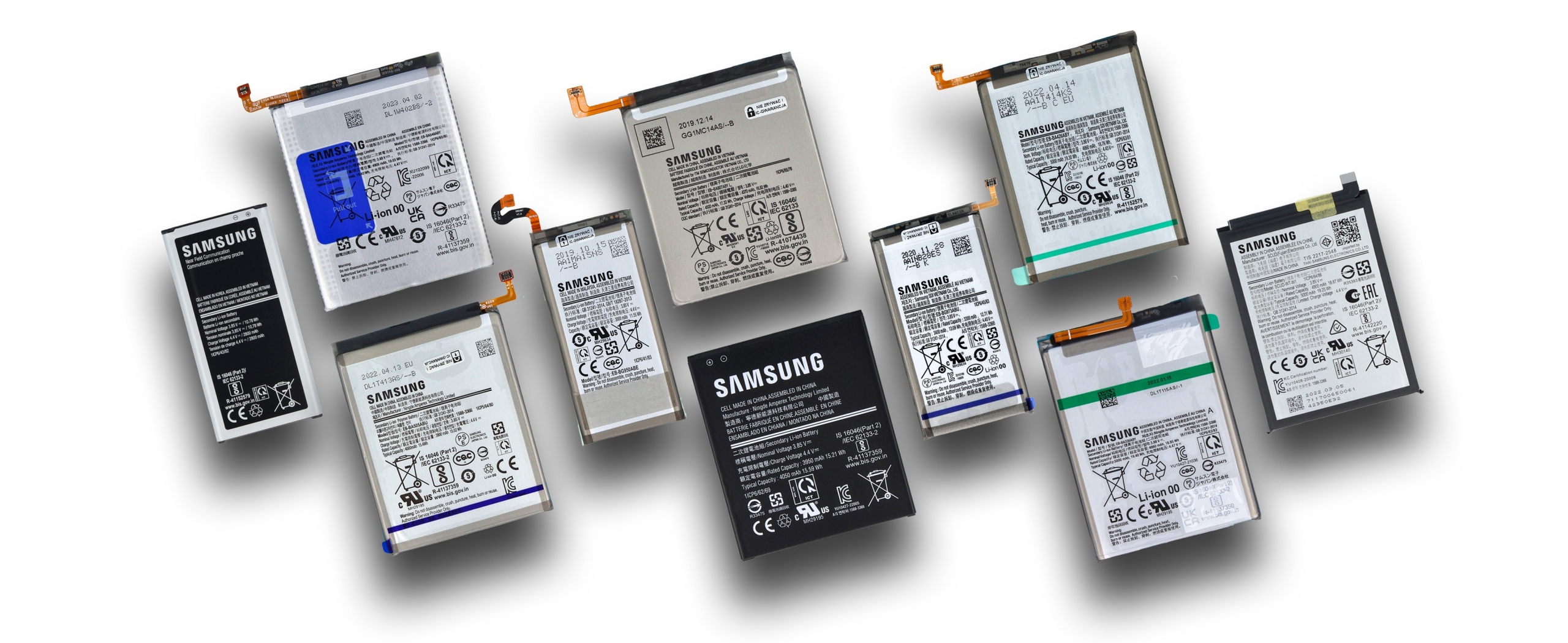 BATERIA SAMSUNG GALAXY S10 |SM-G973| ORYGINALNA Pojemność akumulatora 3400 mAh