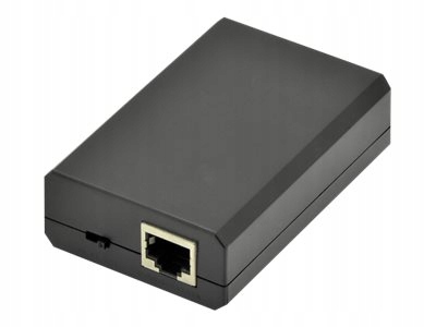 Rozbočovač Digitus Gigabit Ethernet PoE+, 802.3at, 24 W Digitus Černý