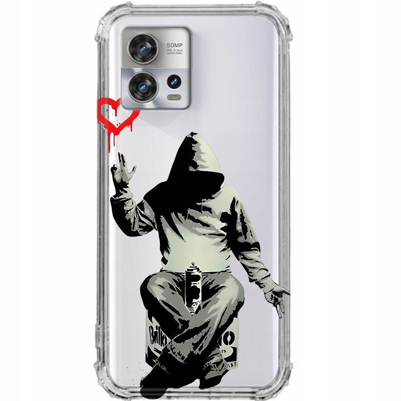 Pouzdro Antishock Pro Motorola S30 Pro Pouzdro Zesílené Rohy Street Style Vzory