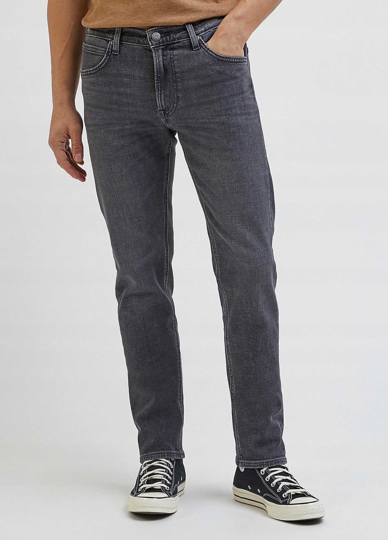 Lee Daren Zip Fly Worn in Shadow