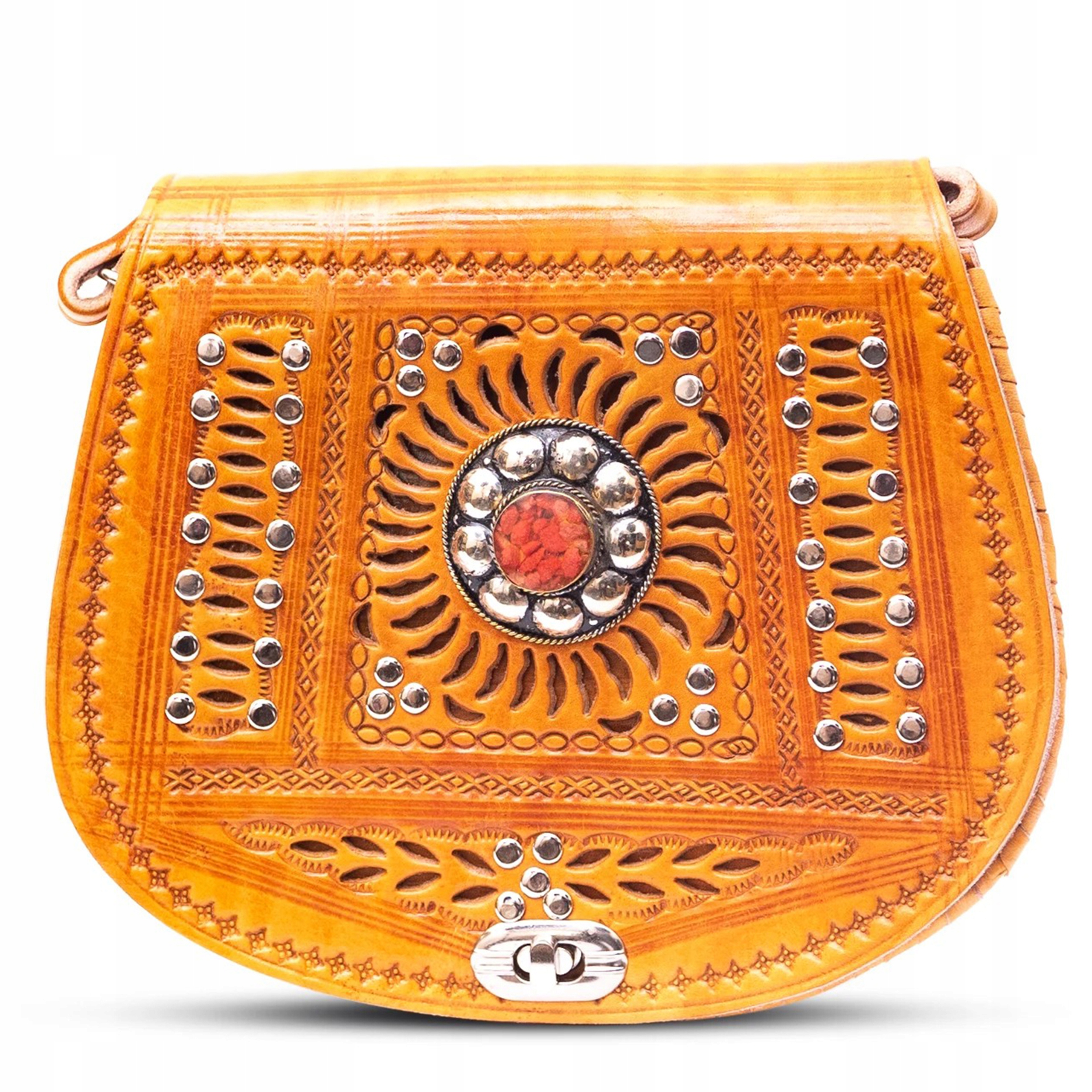 Dámská kabelka Přes Rameno Kožená přes rameno Orientální Etnická z Maroka