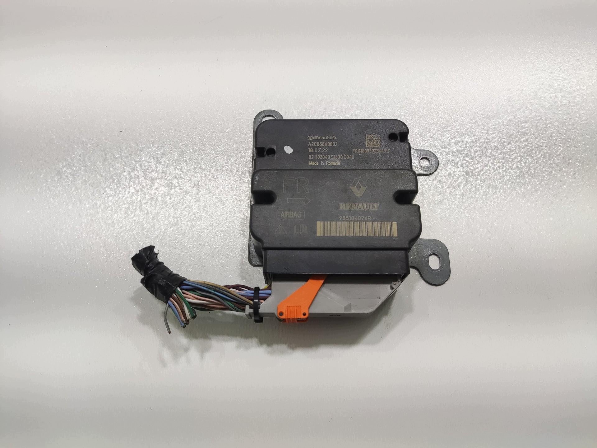 SENSOR modulo airbag airbag RENAULT ZOE e 2013-2019 985104074R