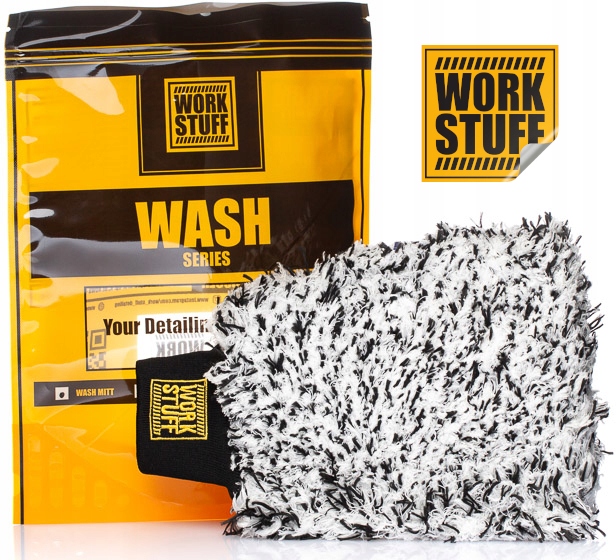 Перчатки для стирки Work Stuff 22x18 см белый и черный