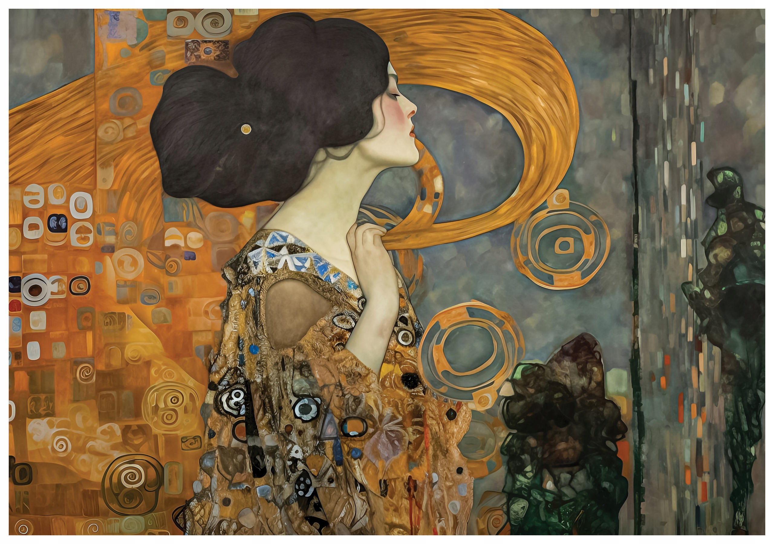 Fototapeta Zlatá elegance Žena moderní vinylová 520x318 lepidlo