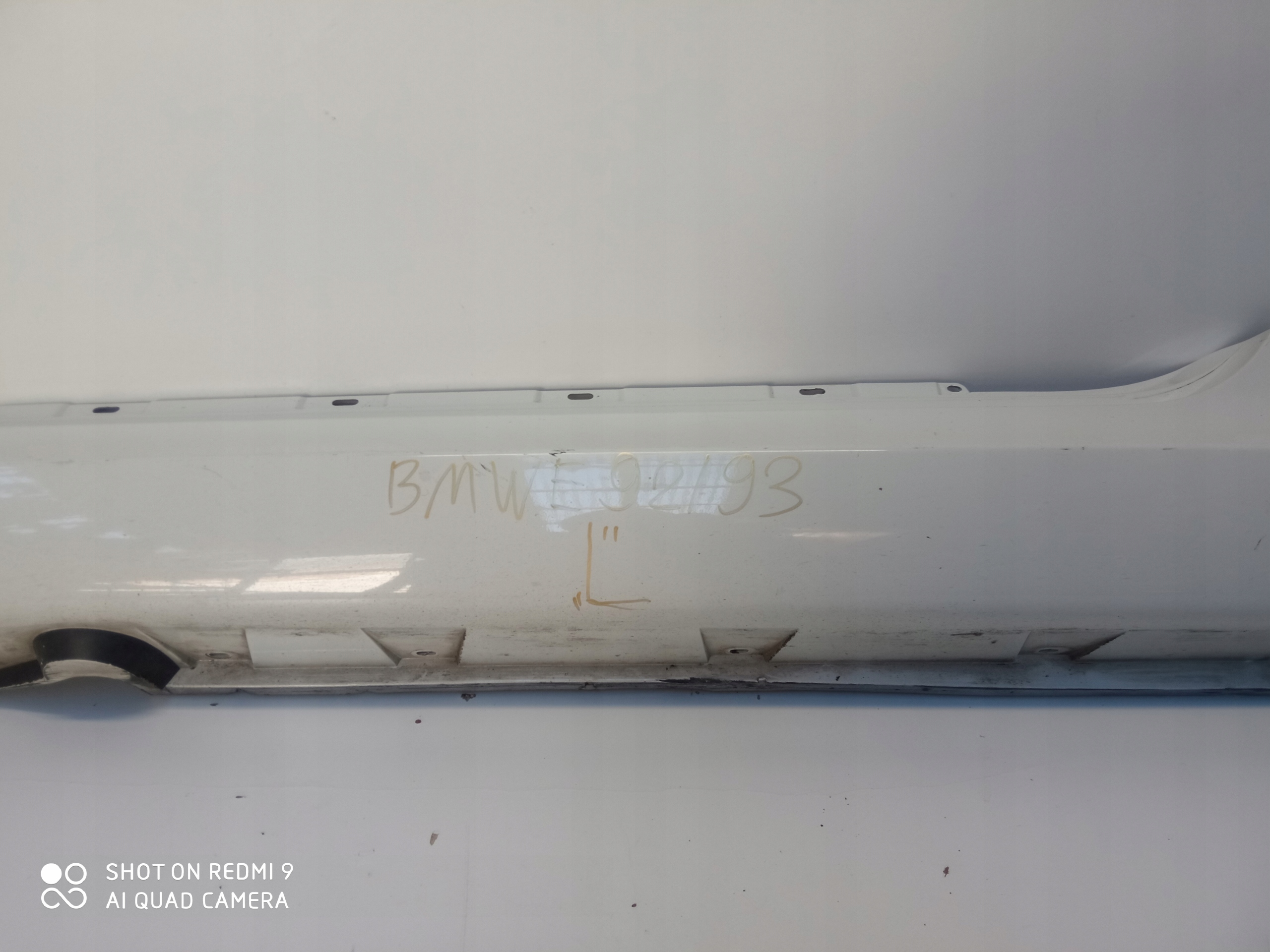 BMW E92 E93 moulding threshold cap threshold left