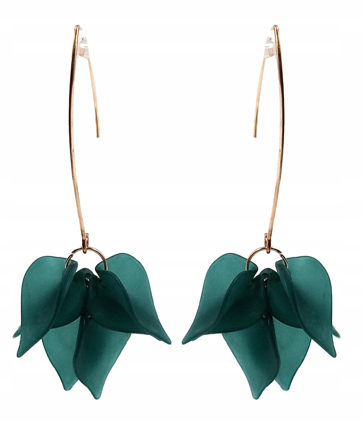 Kolczyki frędzle przeciągane przewlekane wiszące