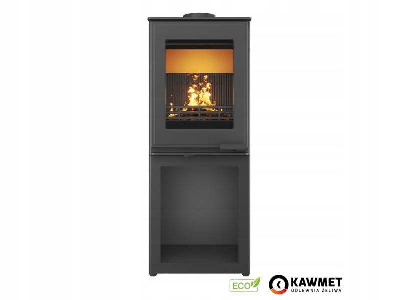 Piecyk Żeliwny Wolnostojący Kominek Kawmet Harita S15i L-box Eco