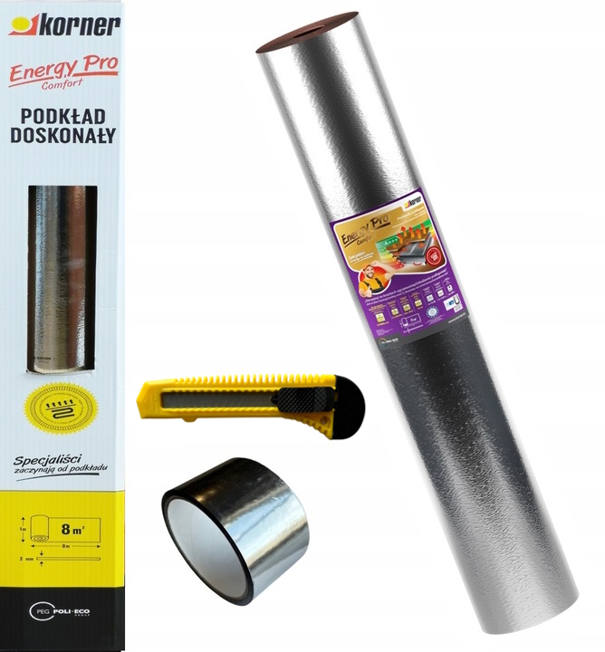 

Korner Energy Pro Comfort podkład ogrzewanie 2mm