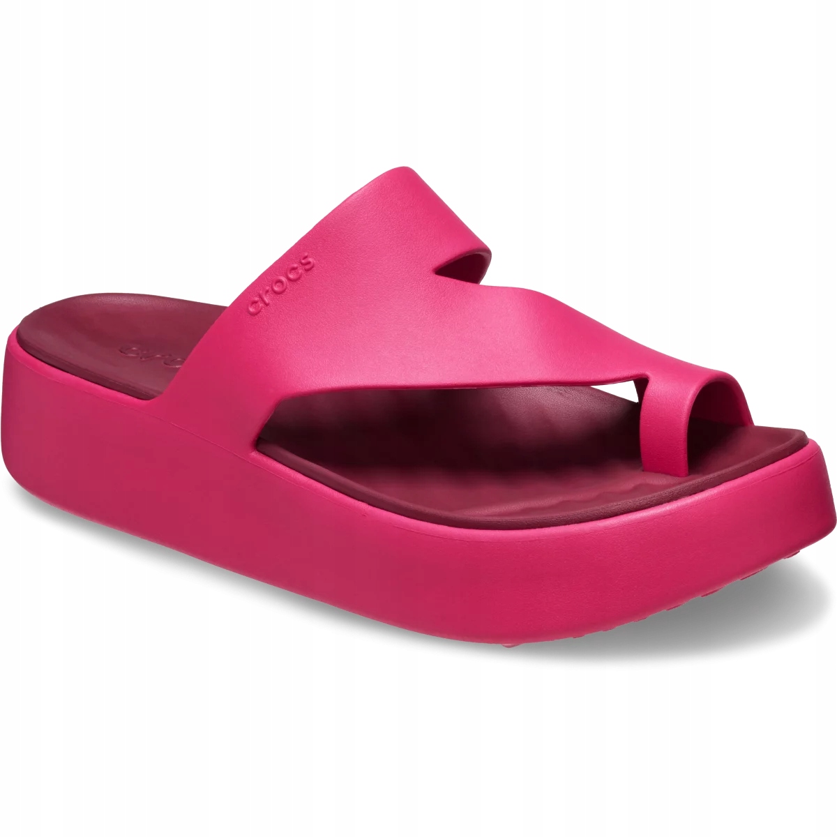 Crocs Pohodlné lehké dámské Nazouváky Getaway Platform Toe Loop 37-38
