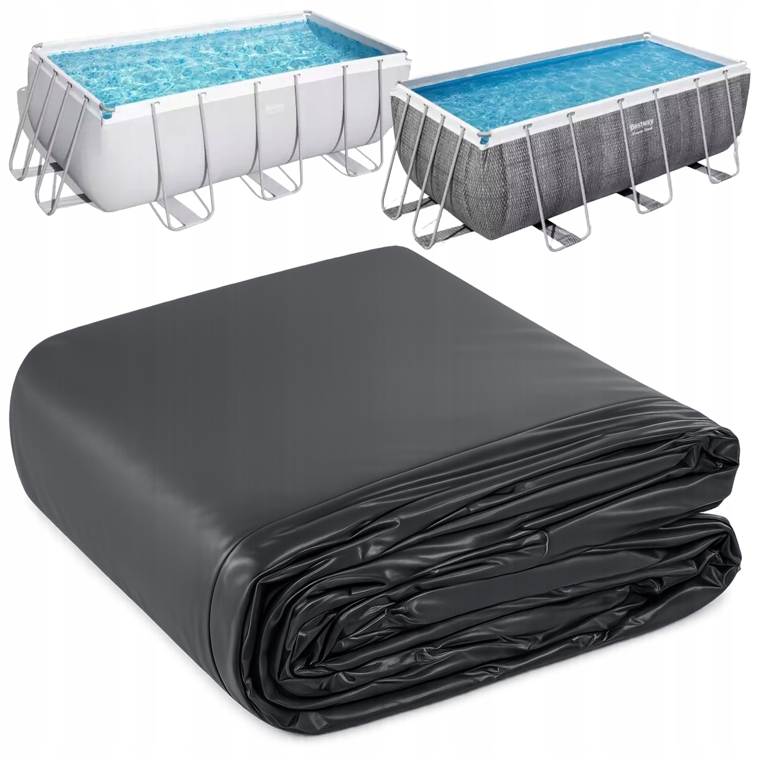 Fólie Bezpečnostní Kryt Pro Bestway Power Steel 412 X 201 CM