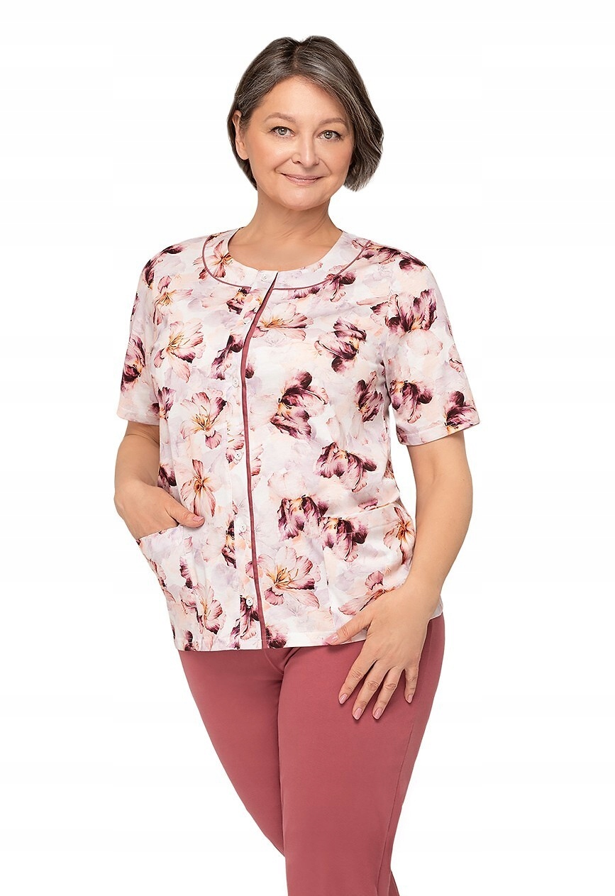 Dámské Pyžamo Maria I 200 Kr M s květinami 23