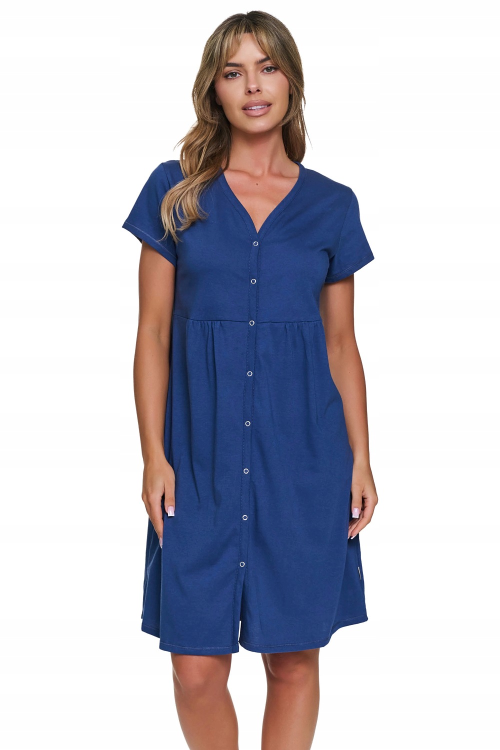 Noční košile Doctor Nap TCB.7547 indigo modrá S