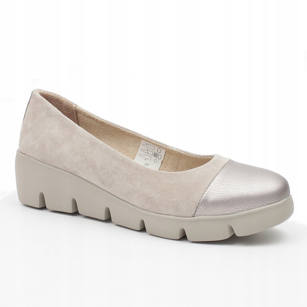 Filippo DP6758 Béžové Kožené Polobotky vel. 40