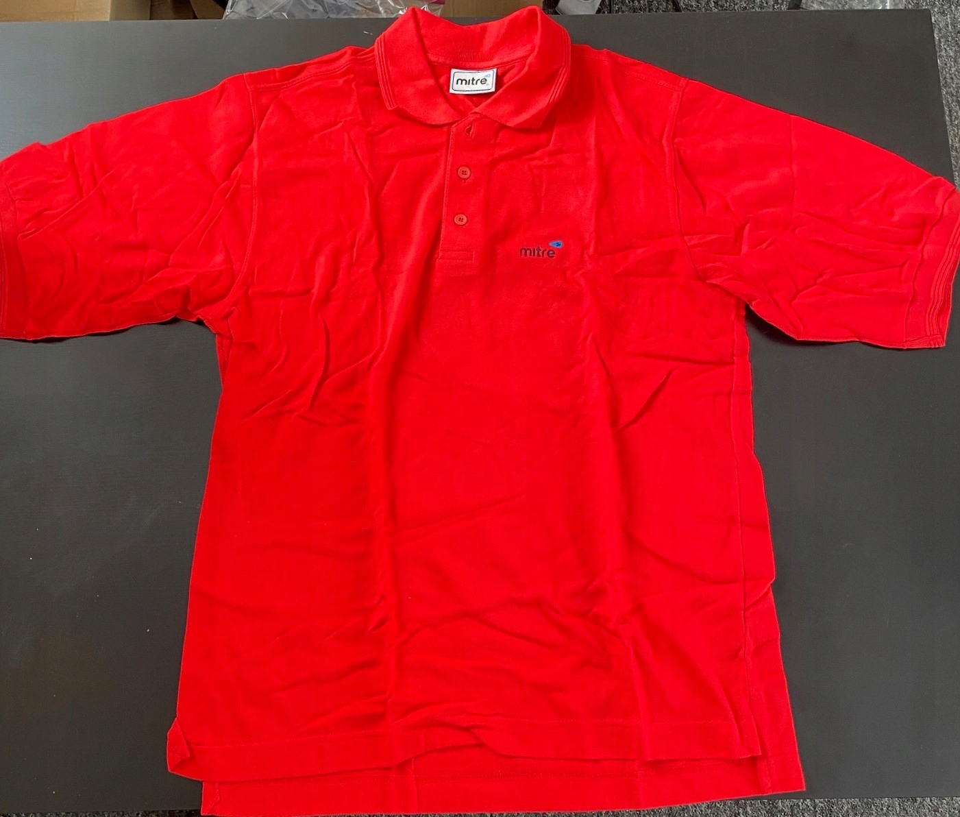 Koszulka Mitre Polo Red 03 rozm. M