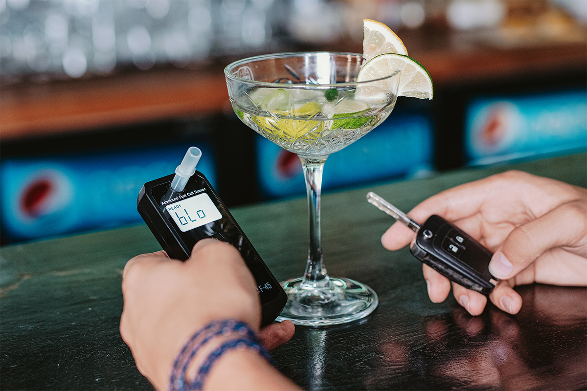 Alkomat BACscan F 45 sensor elektrochemiczny Calibration yes