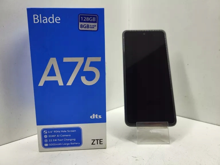 Smartfon ZTE Blade A75 4 GB / 128 GB 5G czarny