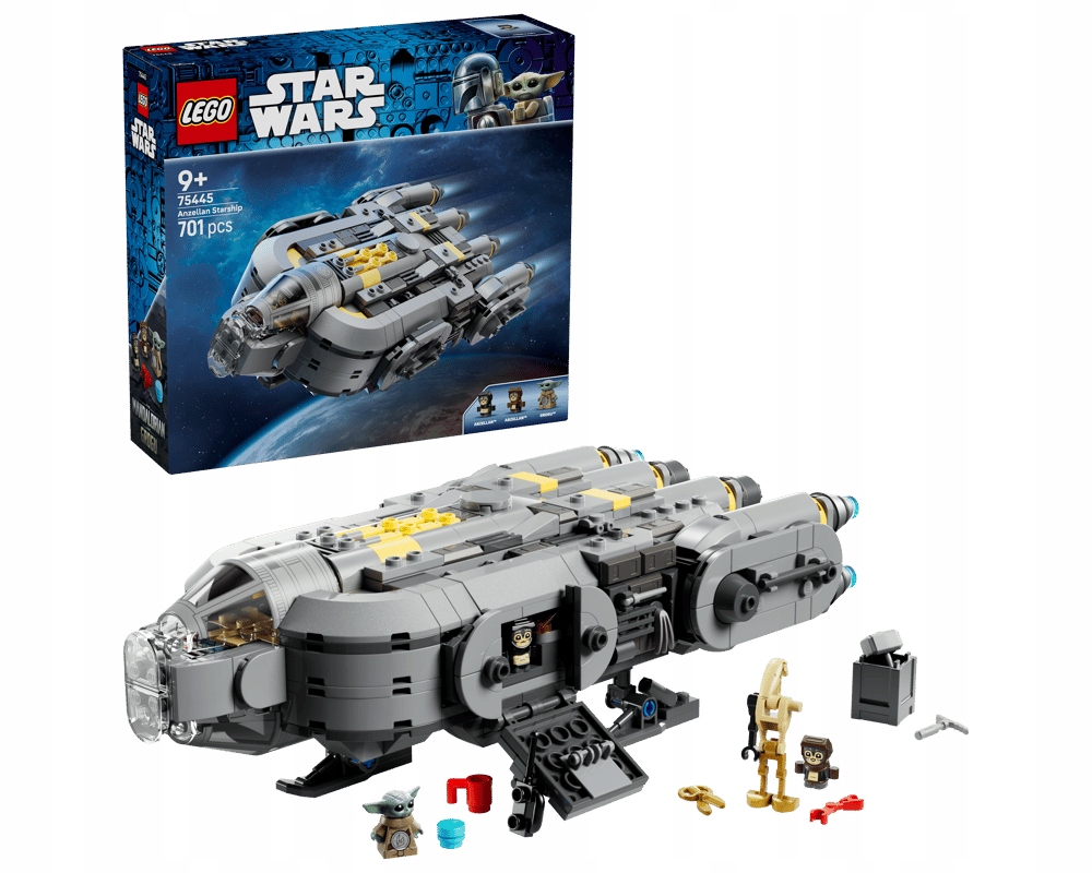 Lego 75445 Star Wars Sada Anzellanská loď 9+ 701ks