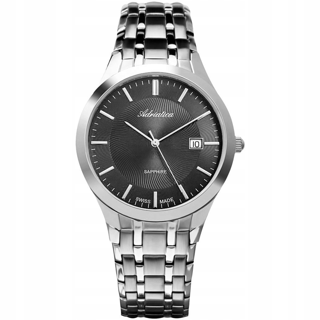 Pánské Hodinky Adriatica A1236.5116Q stříbrný náramek