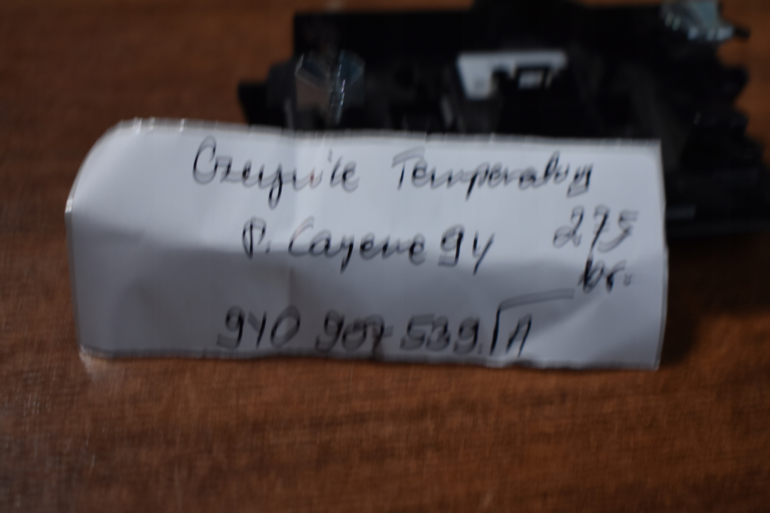 sensor TEMPERATURY PORSCHE CAYENNE 9Y 1