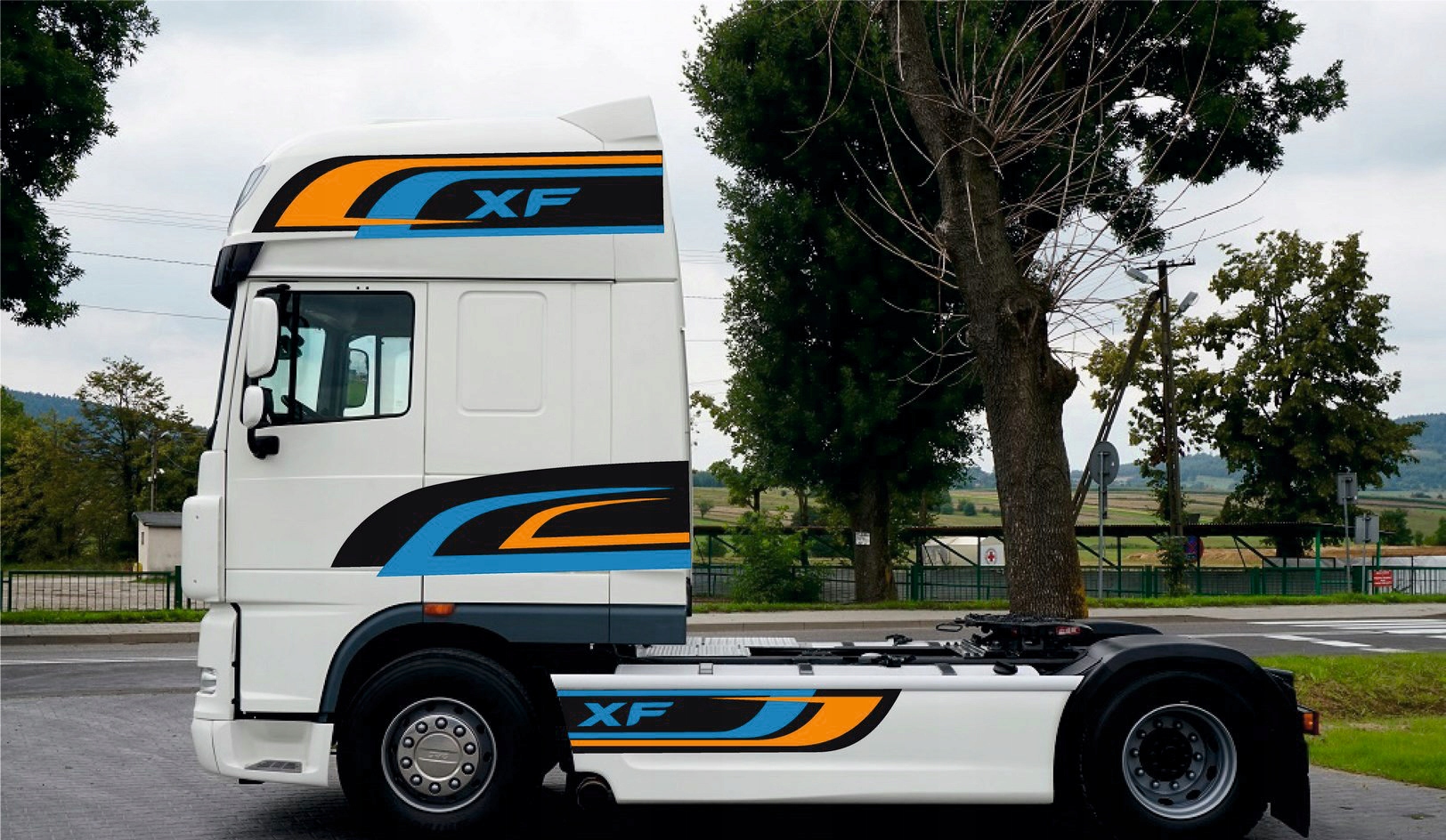 Nálepky Nálepka Daf Xf Demo 3 Farby