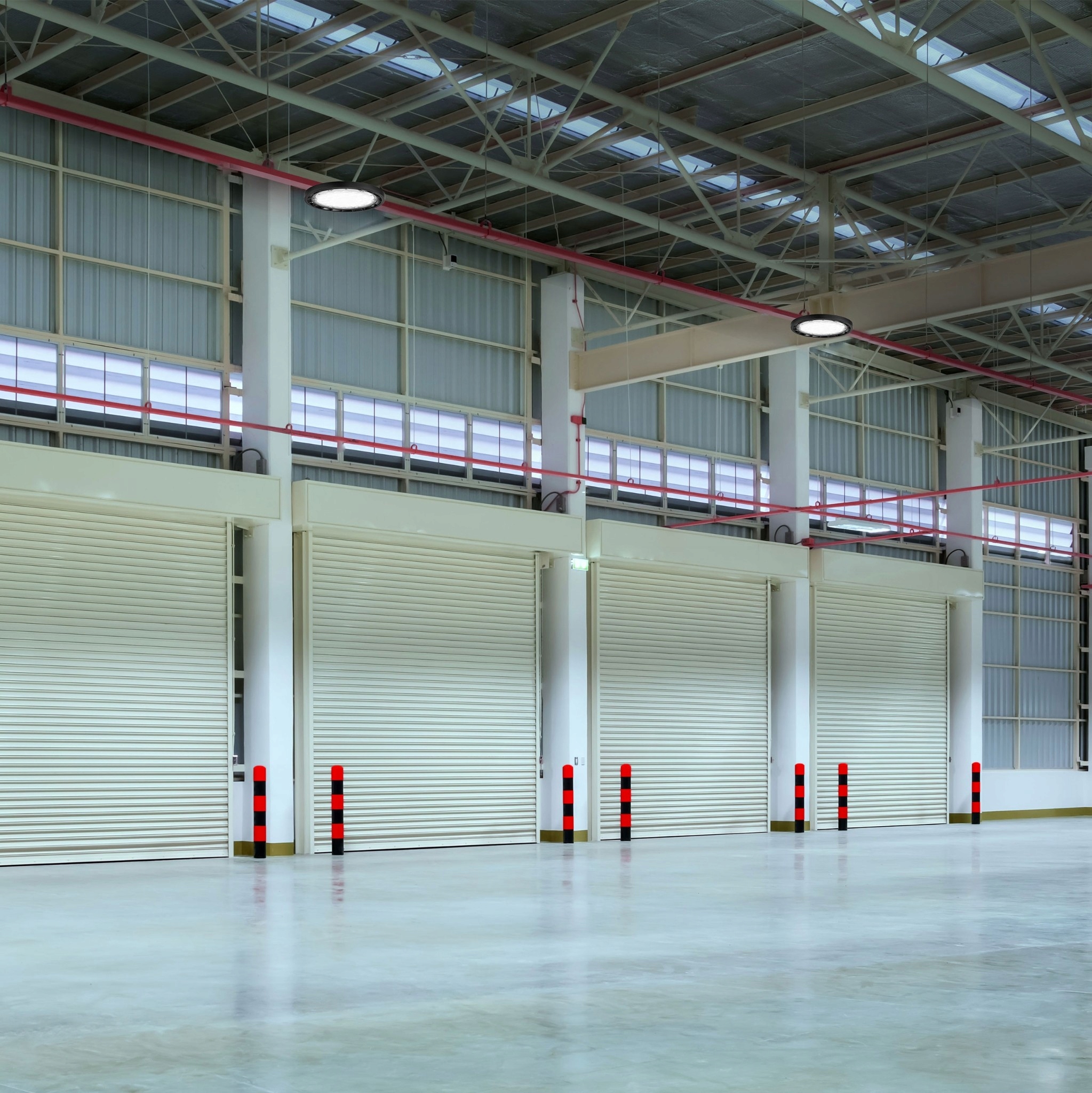 Lampy LED UFO 100W 4000K typ High BAY do zakładu produkcyjnego Moc 100 W