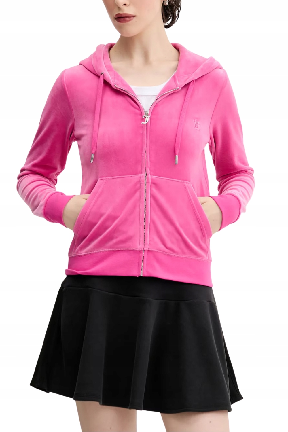 Juicy Couture Růžová mikina Robertson Hoodie M