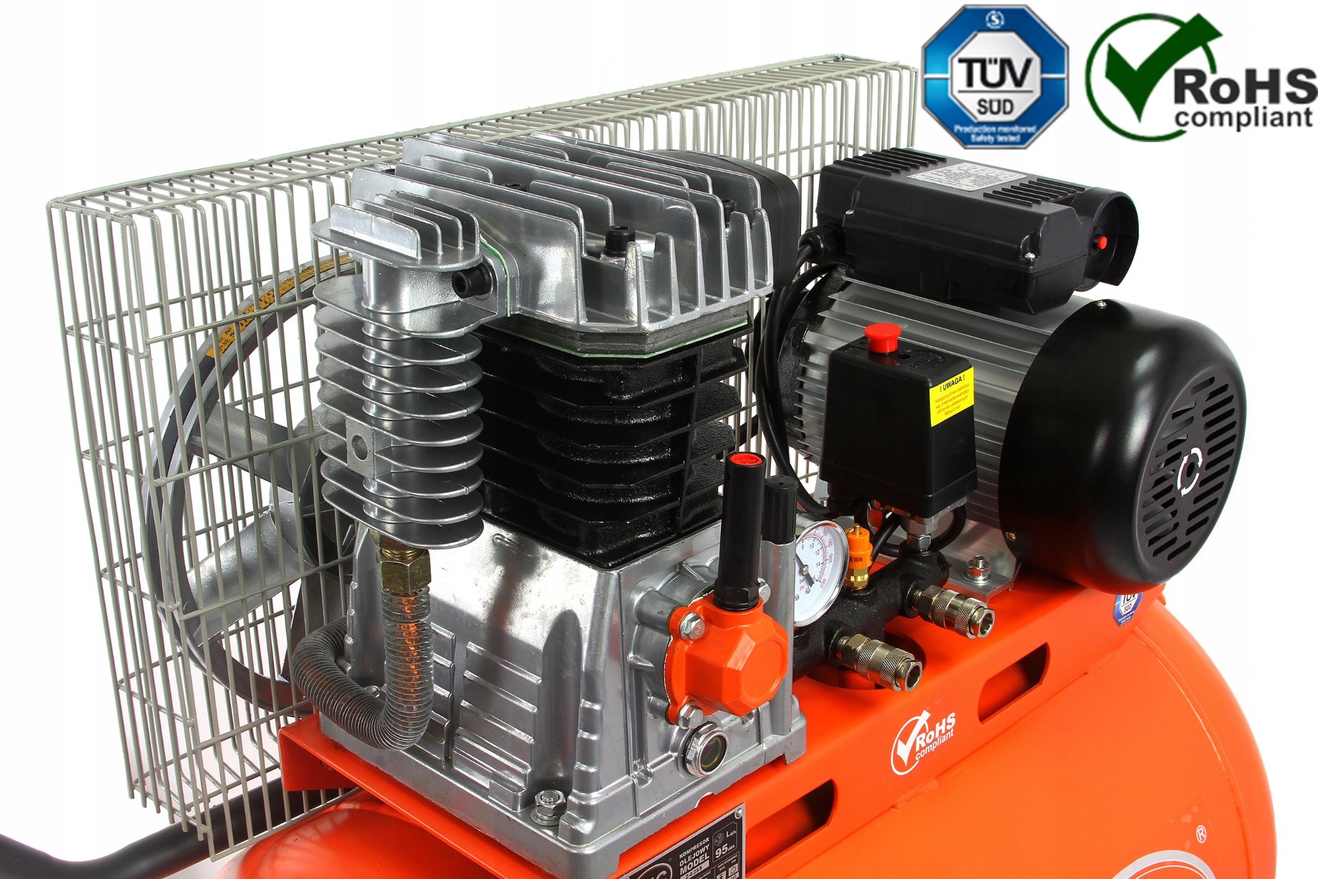 KOMPRESOR olejowy BJC sprężarka CICHY super 100 % Model BJC