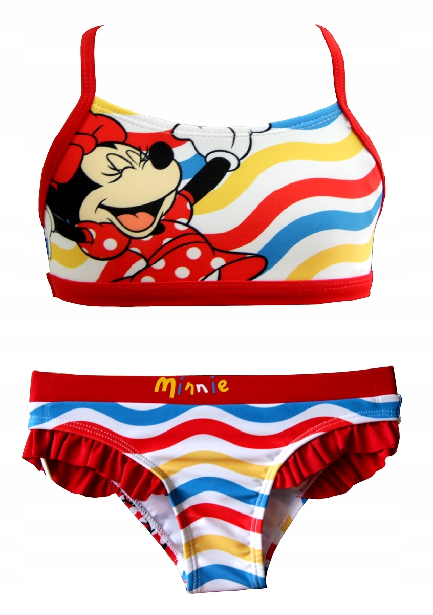 

Dwuczęściowy strój kąpielowy Myszka Minnie 98