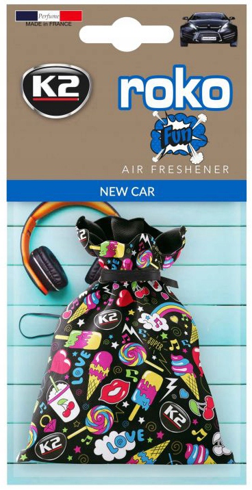 

K2 Roko Fun Zapach Odświeżacz New Car 25 G