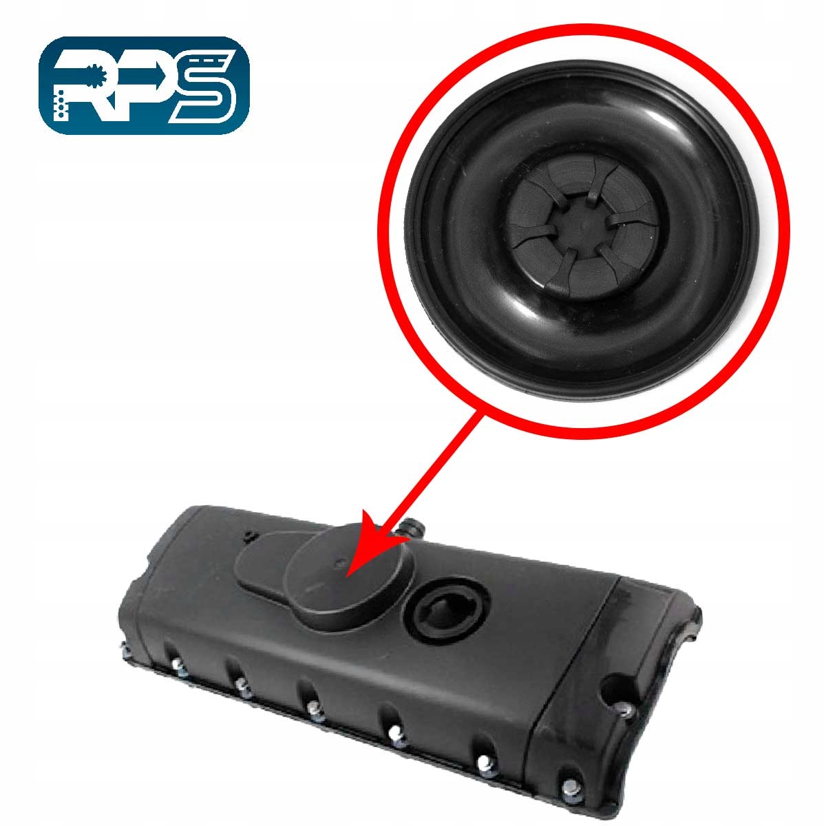 Membrána pro víko ventilů (malá) Vag 2.5 Tdi (bnz) 07Z103503H, 070103469B