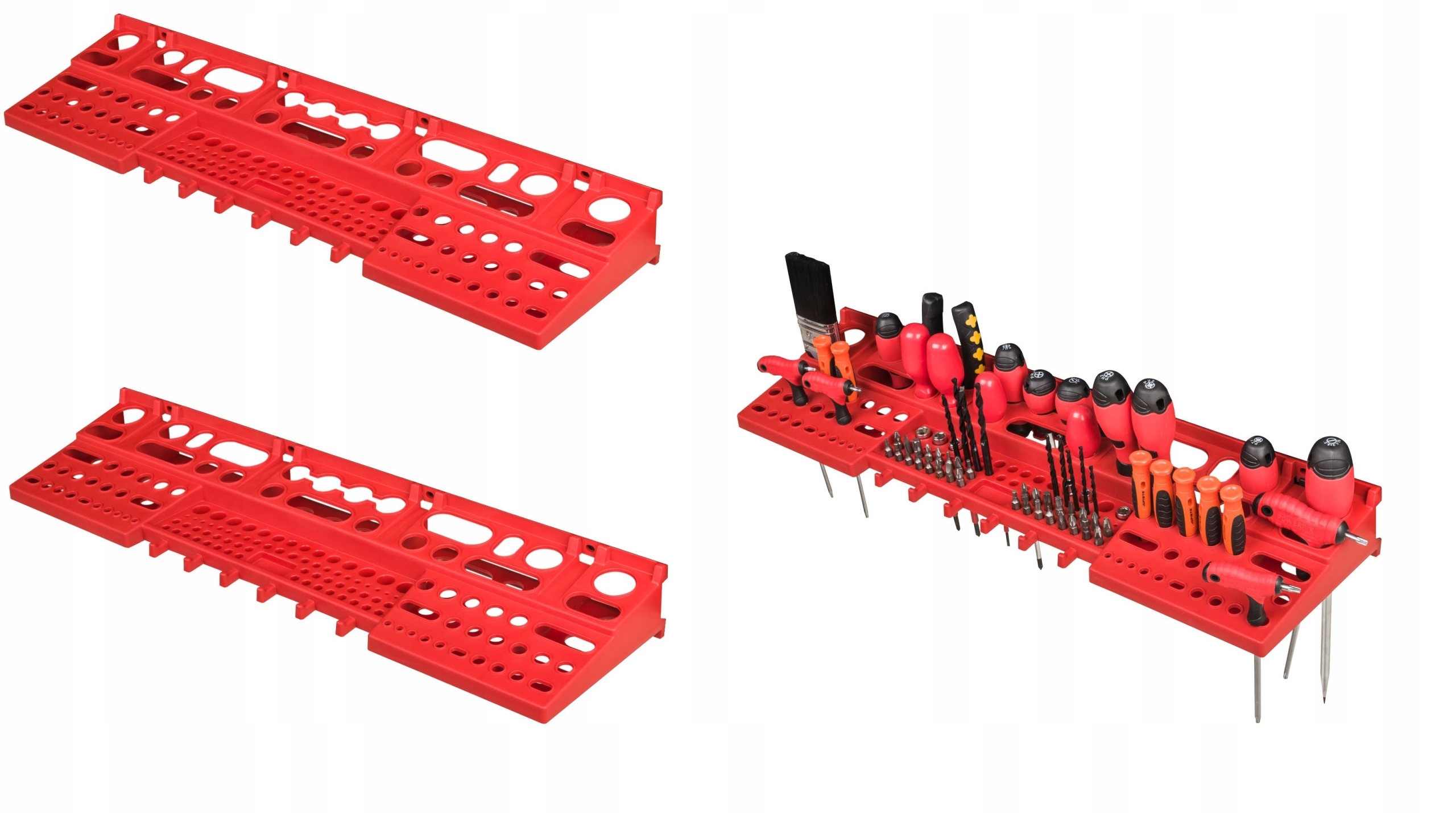 Tablica narzędziowa organizer ścienny 1728 x 780 Wysokość produktu 78 cm