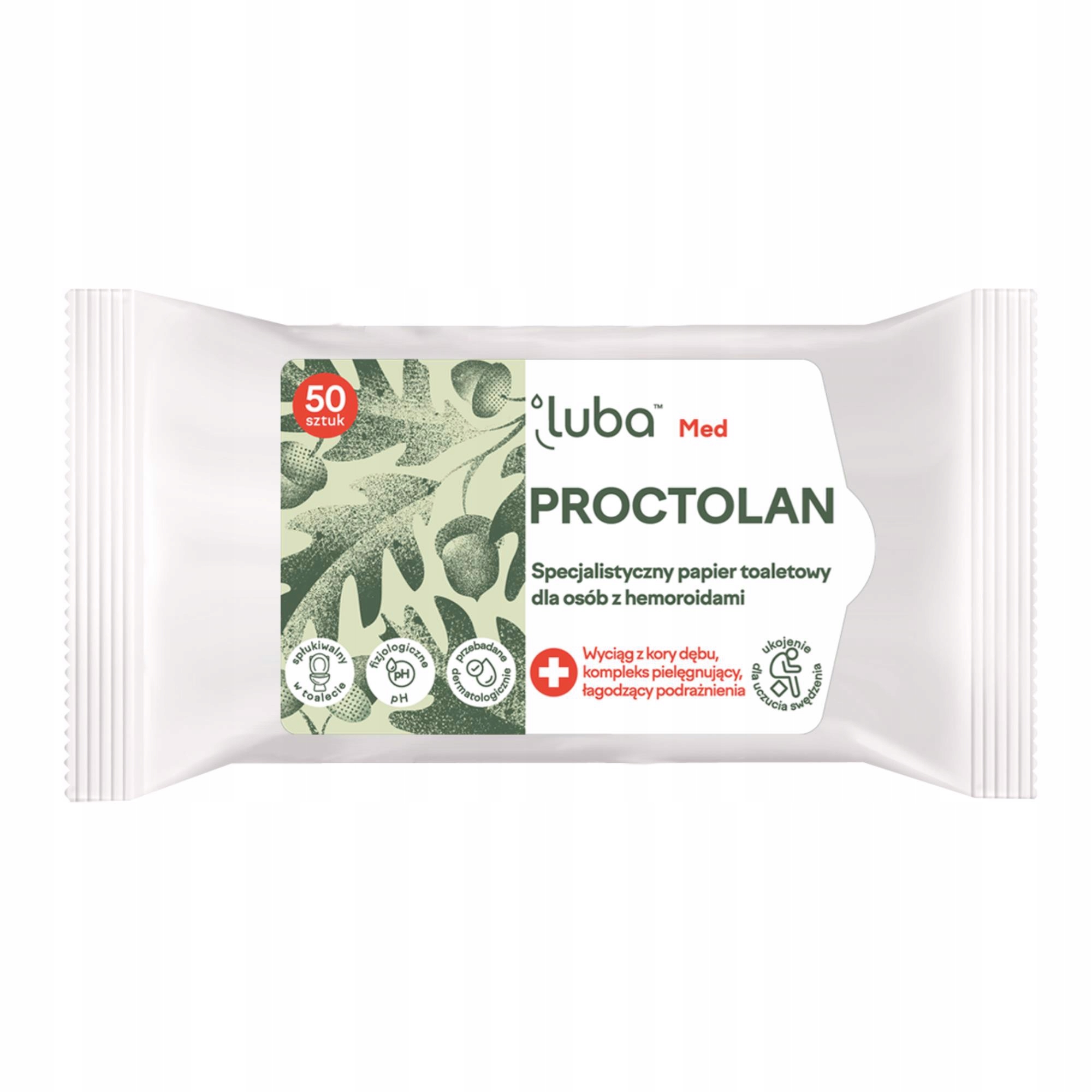 

Proctolan na hemoroidy papier chusteczki 50szt Spe